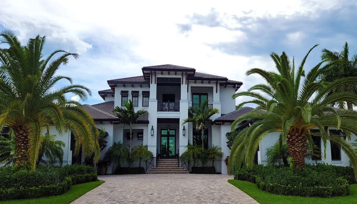 Facade of a house