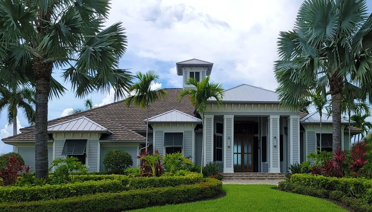 Facade of a house