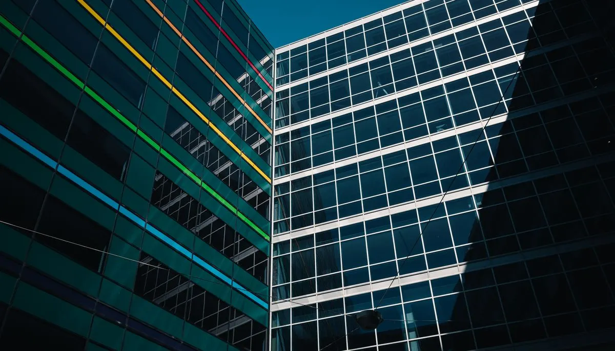 Downtown modern architecture