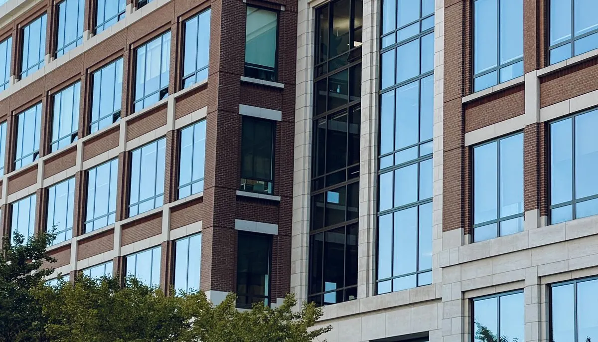 Modern office building