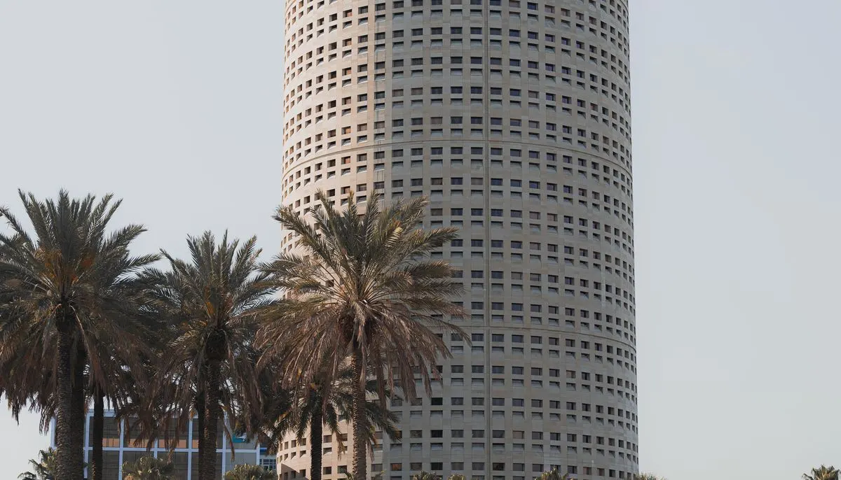 Skyscraper in city in usa