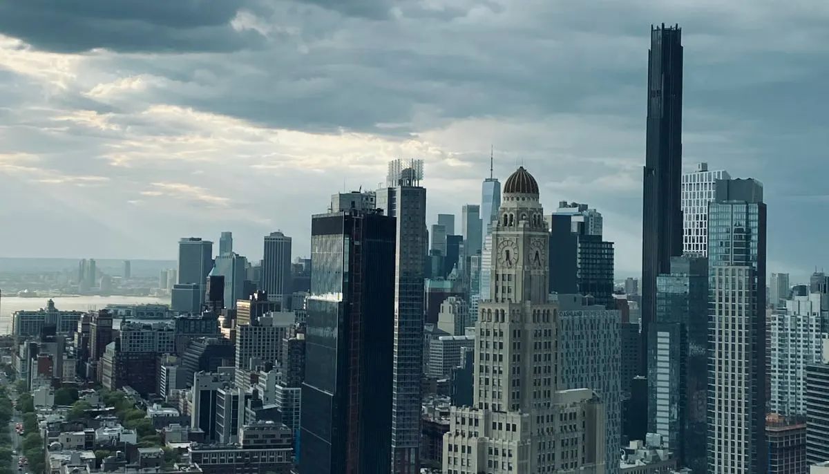 A view of new york