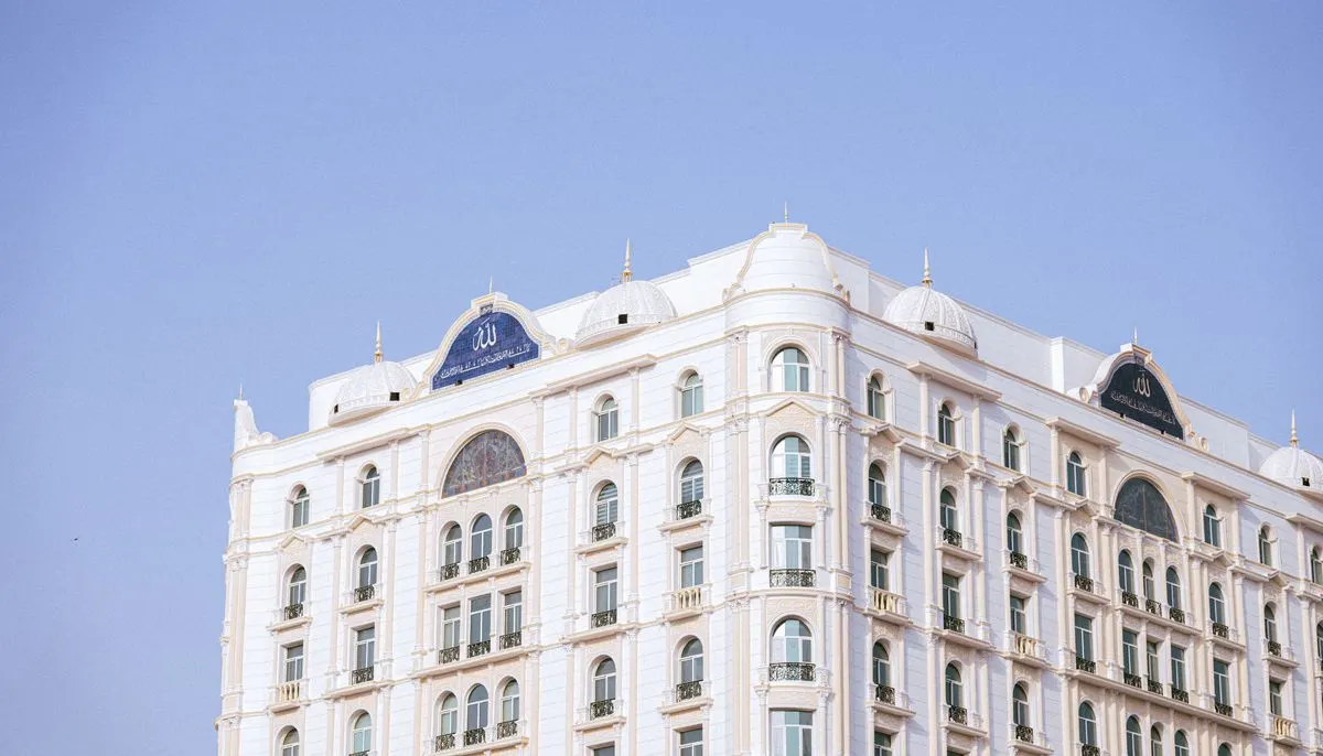 Exterior of a hotel