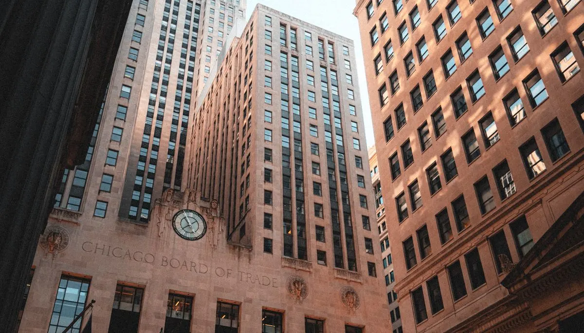 Low angle shot of a skyscraper