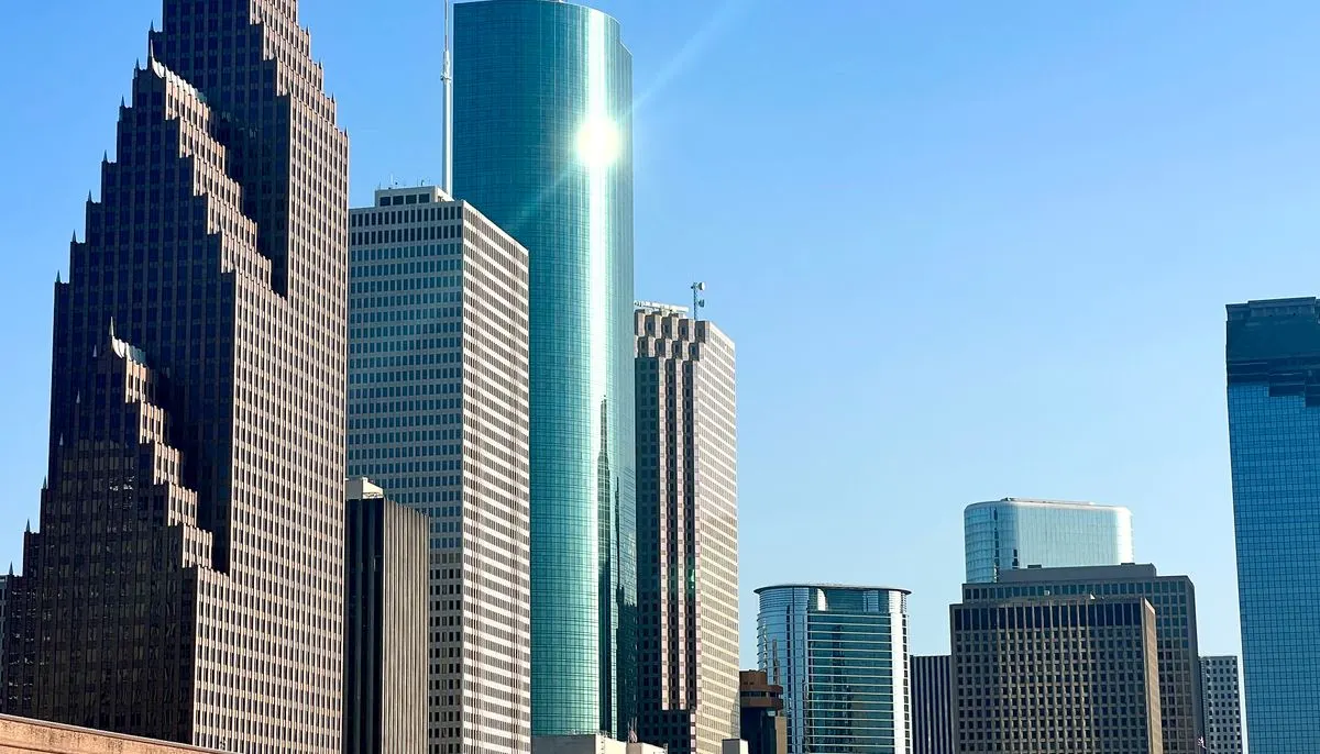 Modern houston skyline in daylight