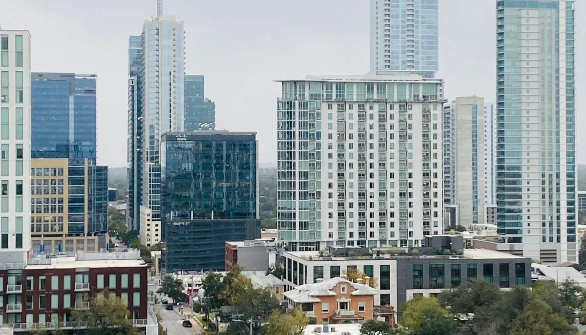 Austin texas downtown skyline cityscape