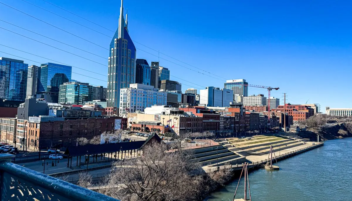 Skyline view of nashville tennessee
