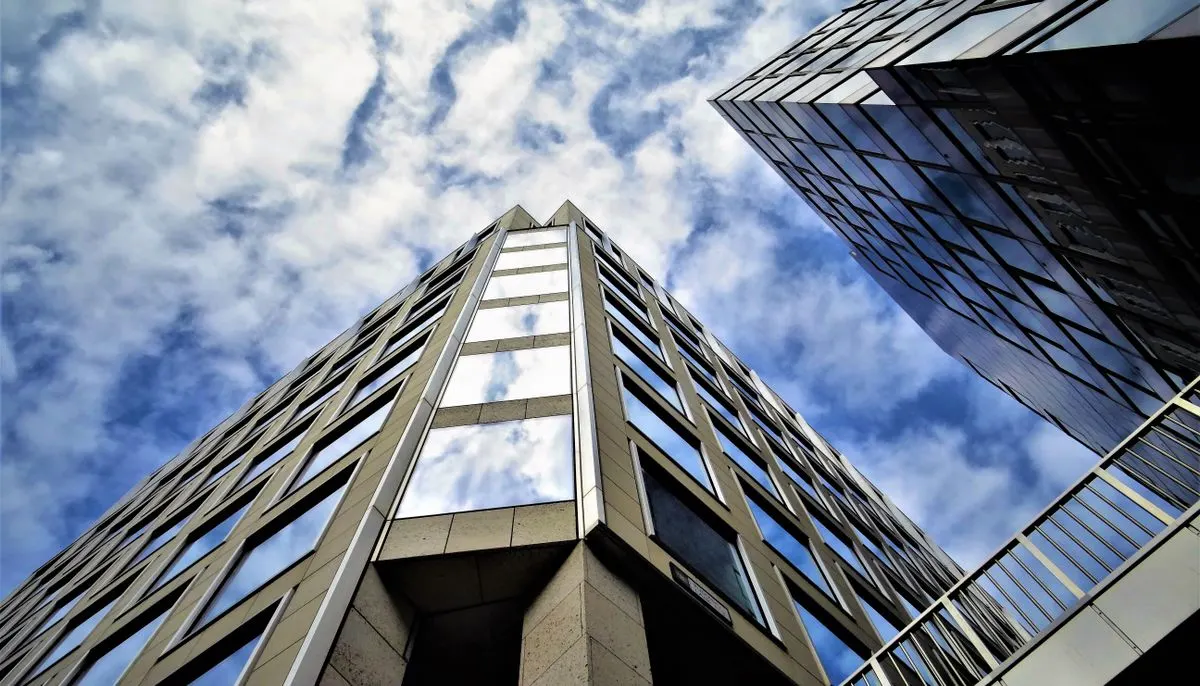 Low angle photography of high rise building